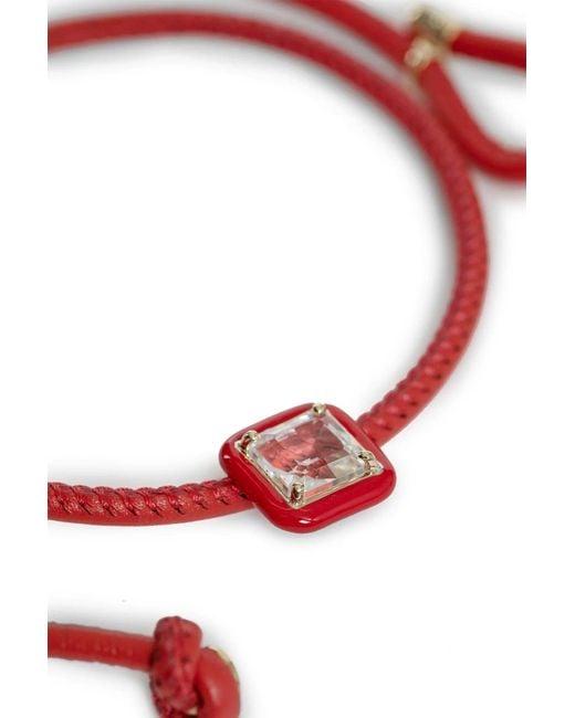 Bea Bongiasca Red Pop Choker With Square