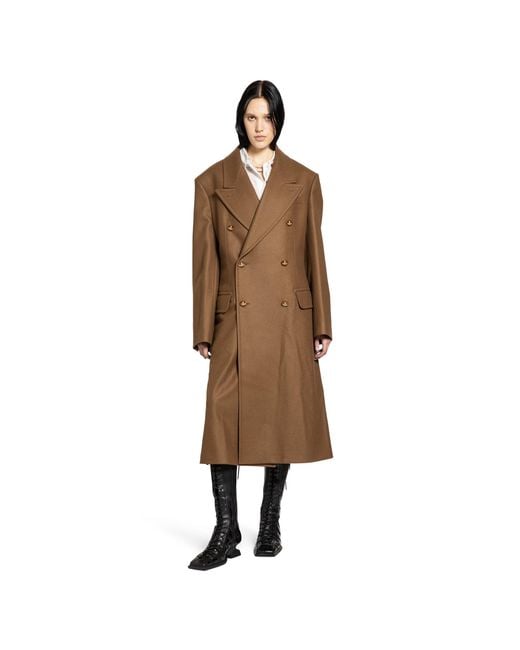 Vivienne Westwood Brown Winston Wool Coat