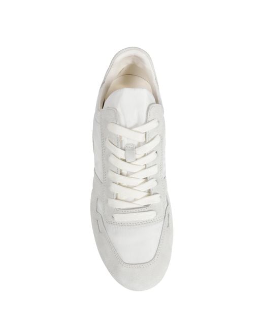 Rick Owens White Temple Minimal Sneakers for men