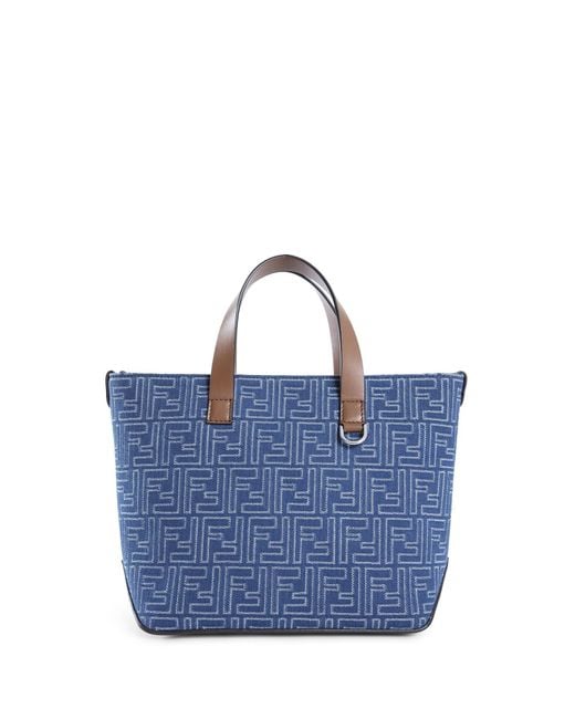 Fendi Blue Tote Bags for men