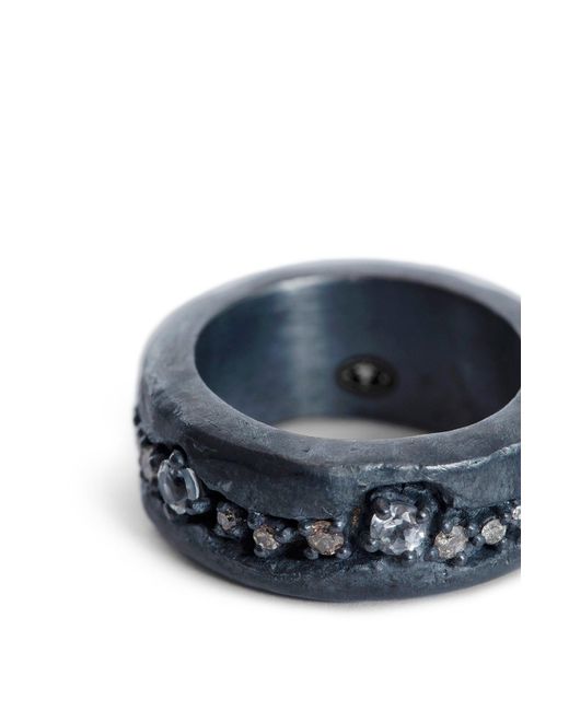 KUNDO Blue K-52 Odin Ring for men