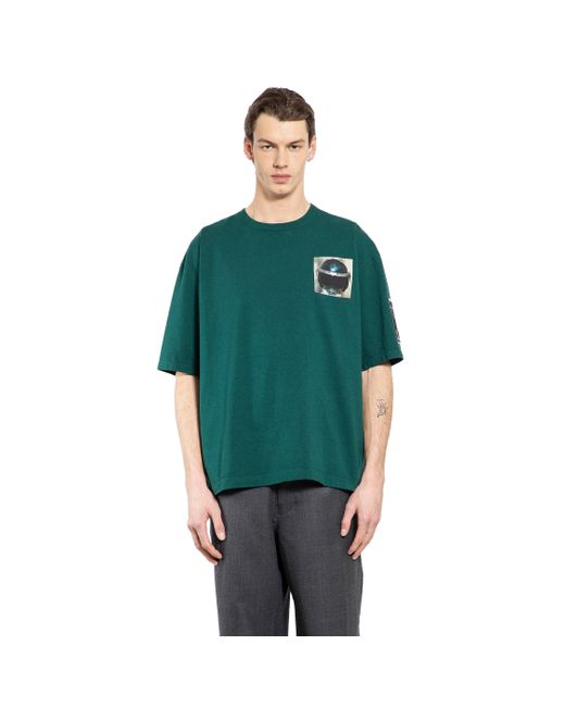 Undercover Green Heldon T-Shirt for men