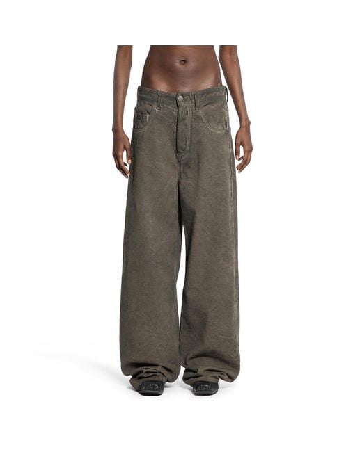 Uma Wang Brown Phyllis Pants