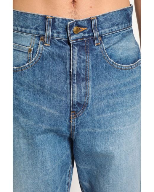 MYTHINKS Blue My Basic Denim Pants for men