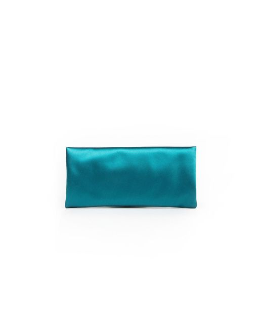 Saint Laurent Blue Evening Soft Clutch