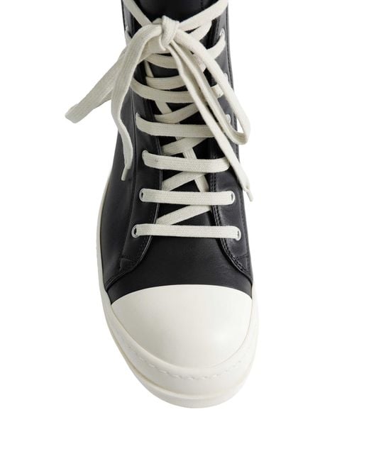 Rick Owens Black Temple Sneaks Sneakers for men