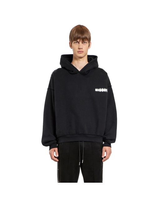 M I S B H V Black Community Hoodie for men