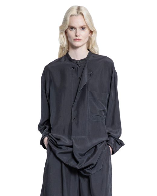 Lemaire Blue Soft Blouse