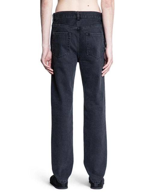 Ann Demeulemeester Black Trousers for men