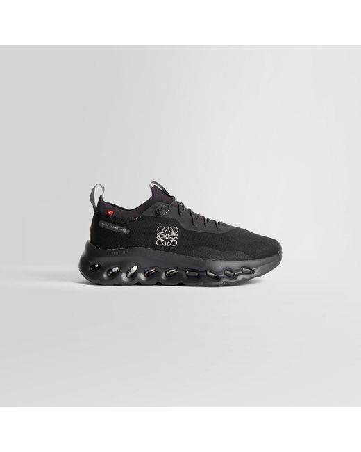 Loewe Black X On Cloudtilt Recycled-polyester Low-top Trainers