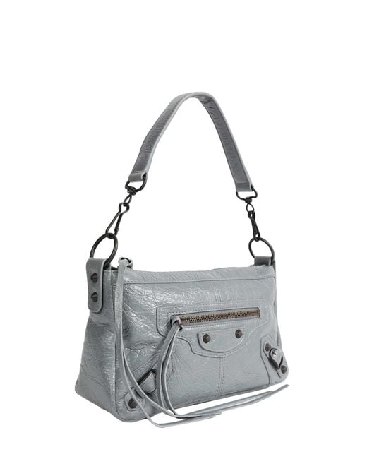 Balenciaga Gray Le City Moto Mini
