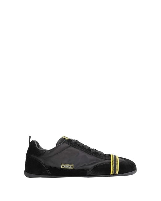 Fendi Black Wrap Sneakers