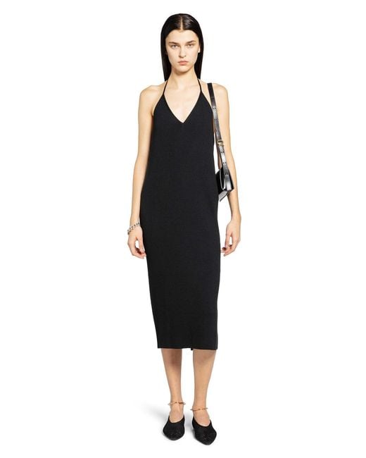 Jil Sander Black Sleeveless Dress