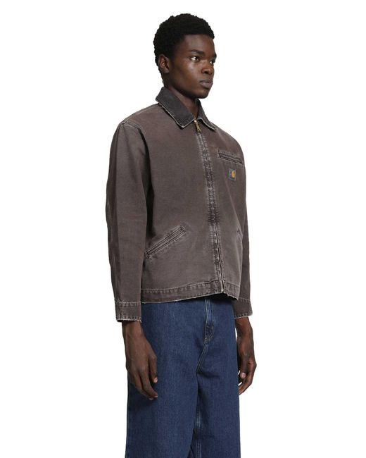 Carhartt Gray Og Detroit Jacket for men