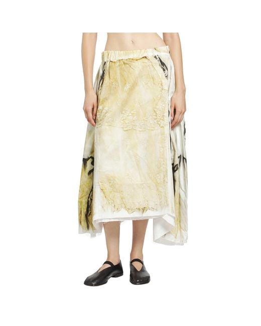 IA London Natural Moonlight Roses Skirt