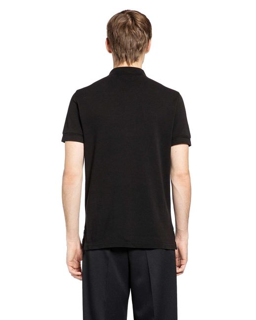 Tom Ford Black Cut And Sewn Shirt Sleeve Polo Shirt for men