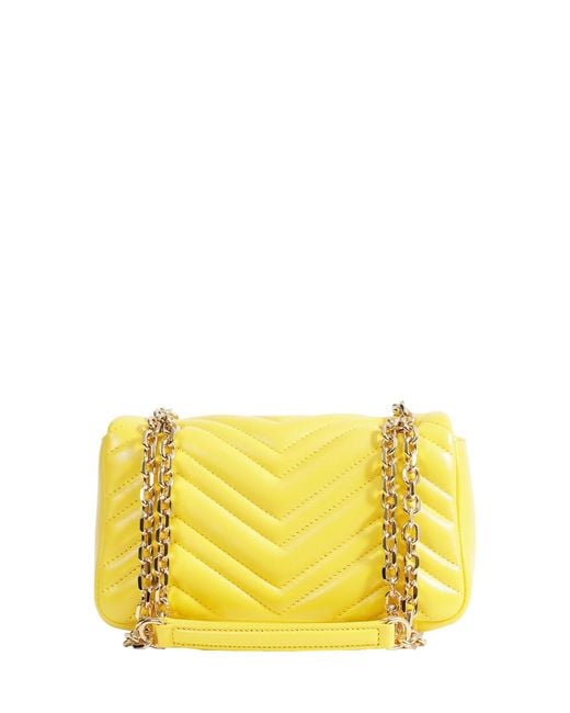 Gucci Yellow Gg Marmont Shoulder Bag