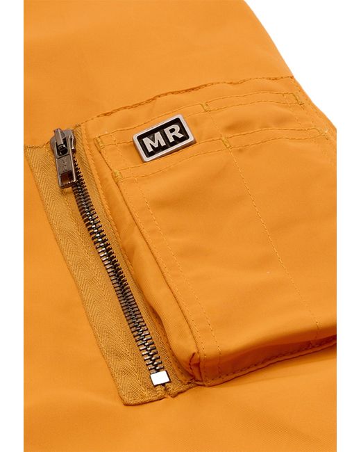 Martine Rose Orange Classic Bomber Jacket for men