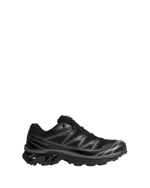 Salomon Black Xt-6 Gore-Tex Sneakers for men