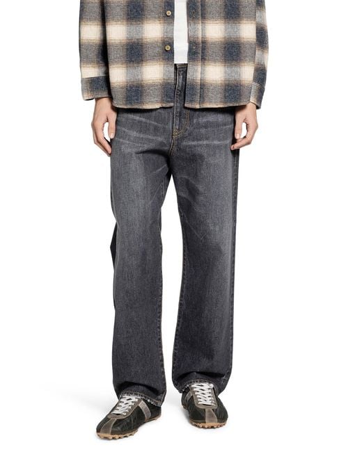 MYTHINKS Black My Basic Denim Pants for men