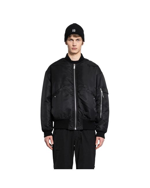 44 Label Group Black Profiler Bomber for men