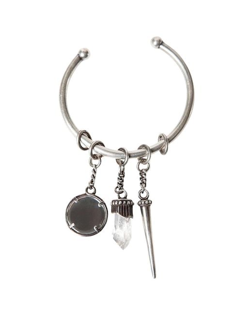Ann Demeulemeester White Arto Bracelet for men