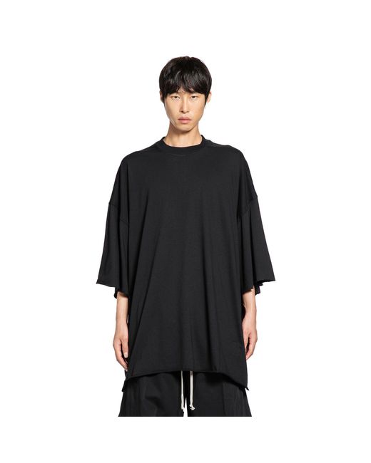 Rick Owens Black Tommy T T-Shirt for men