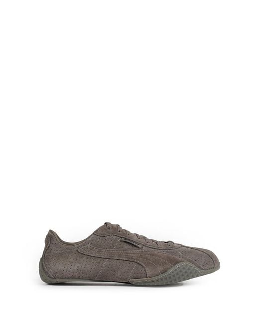 PUMA Gray X Jil Sander K Street Suede Sneakers for men
