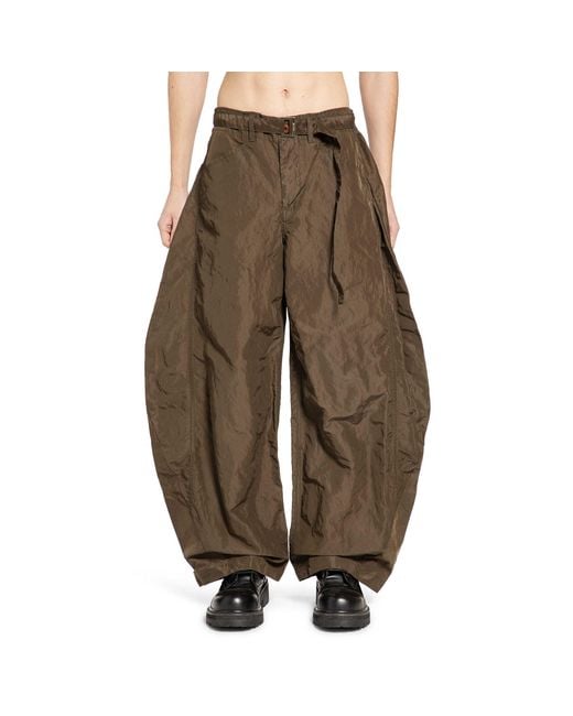 パンツ sacai Treated Nylon Twill Pants Sacai Treated Nylon Twill Pants in Brown for Men | Lyst