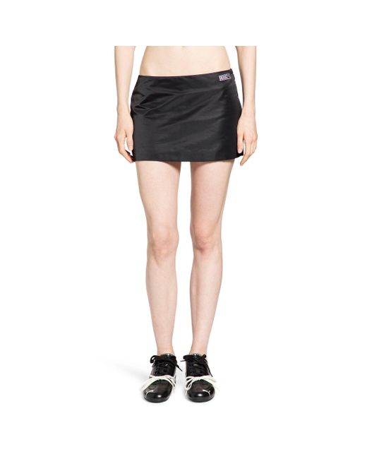 PUMA Black Rosé Collaboration Micro Mini Skirt