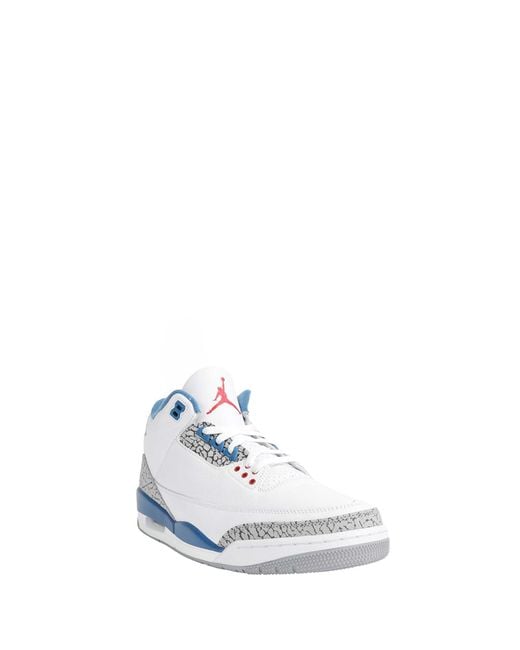 Nike Blue Air Jordan 3 True Sneakers for men
