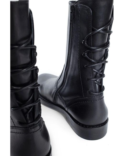 Ann Demeulemeester Black Henrica Boots