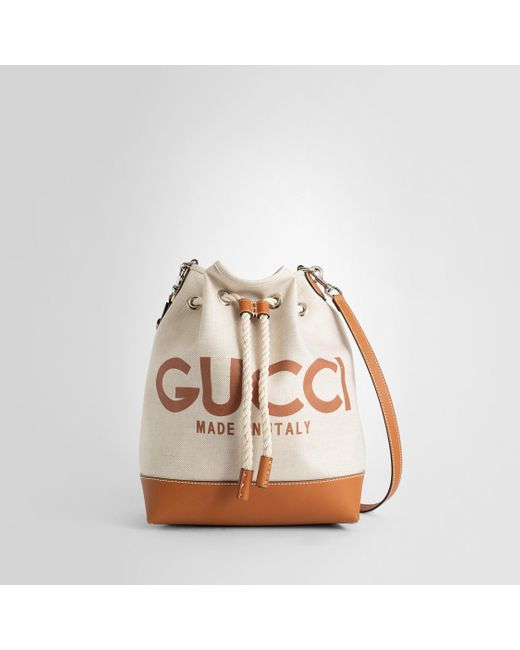 Gucci Natural Top Handle Bags