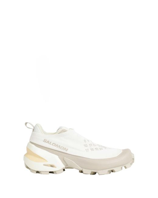 MM6 by Maison Margiela White X Salomon Cross Dust Sneakers