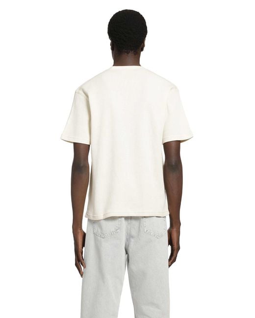Carhartt White Nelson Waffle T-Shirt for men