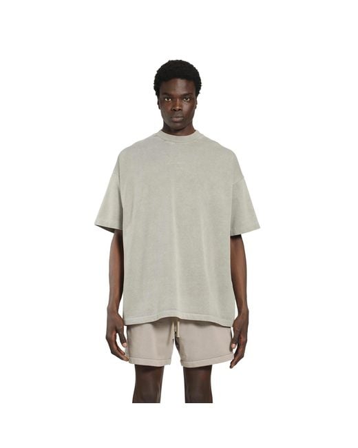 Fear Of God Gray Signature 90S Short Sleeve Tee for men