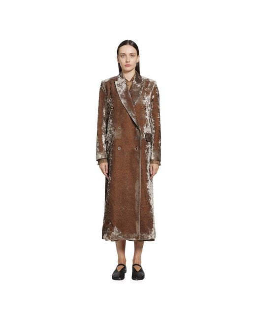 Uma Wang Brown Camelot Coat