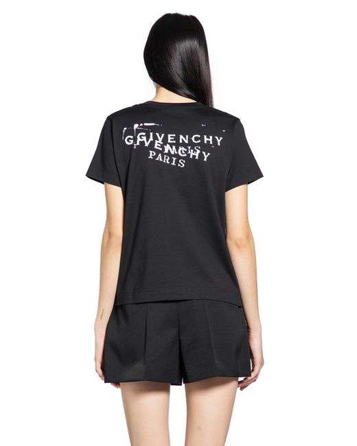 Givenchy Black Stamp T-Shirt