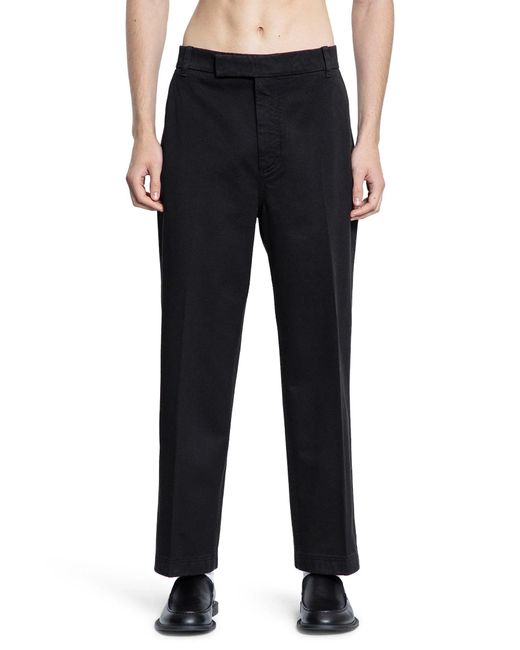 Thom Browne Blue Garment Dyed Chinos for men