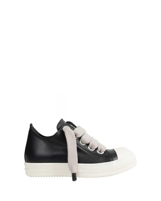 Rick Owens Black Tower Jumbolace Low Sneaks for men