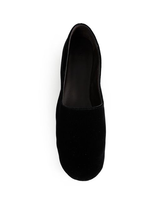 The Row Black Ponti Slippers