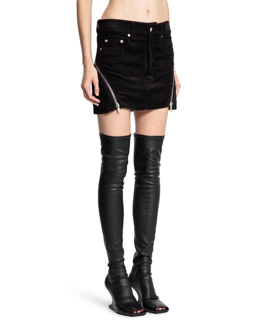 Rick Owens Black Concordians Bolan Banana Mini