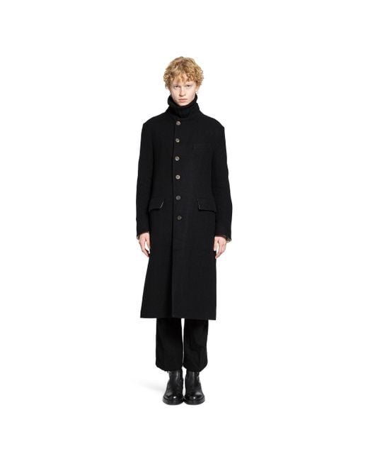 Forme D'expression Black Clergy Coat