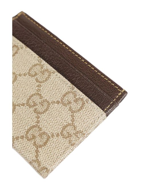 Gucci Natural Essence Classic Card Case for men