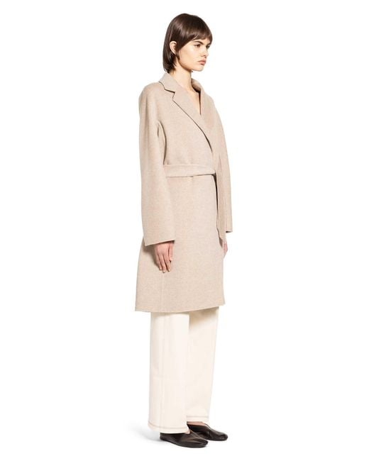 Max Mara Natural Cashmere Robe Coat