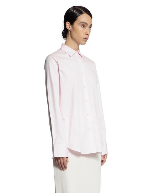 Prada White Oxford Cotton Shirt
