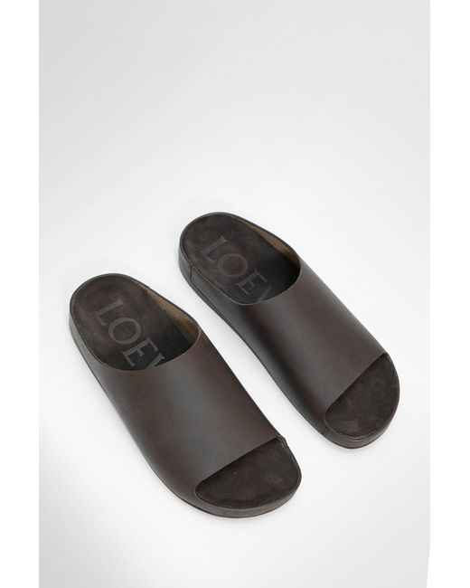 Loewe Black Sandals for men