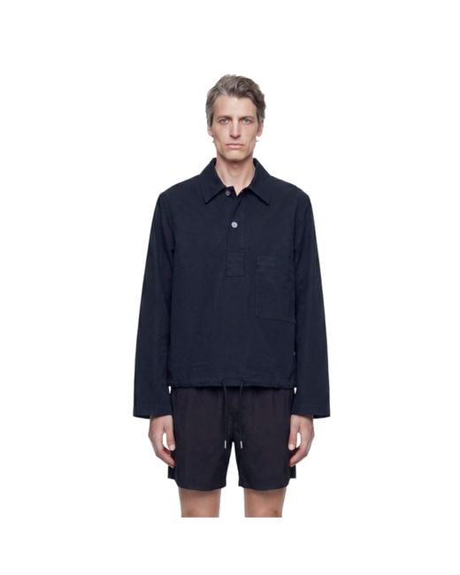 Studio Nicholson Blue Stowe Shirt for men
