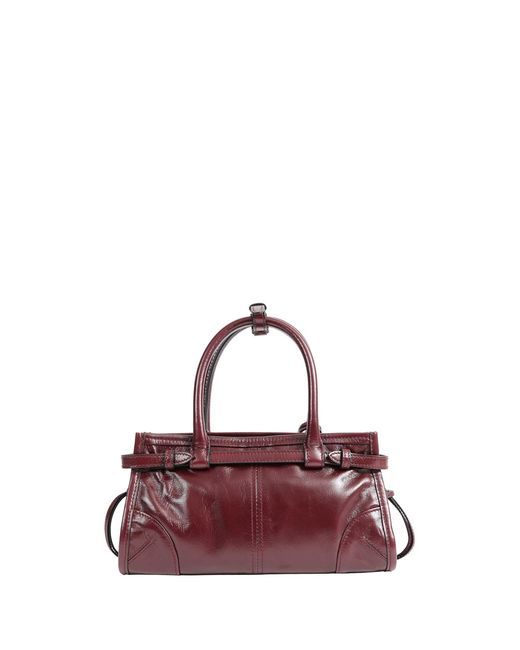 Prada Purple Bonnie Leather Mini Bag