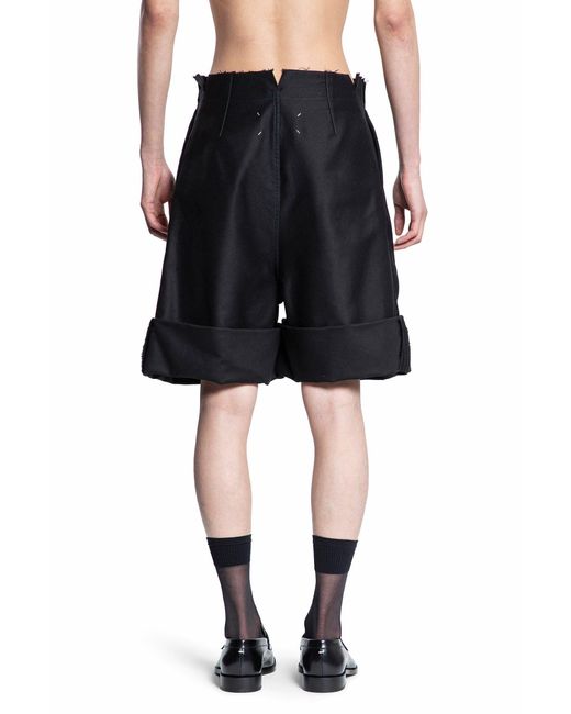 Maison Margiela Black Shorts for men